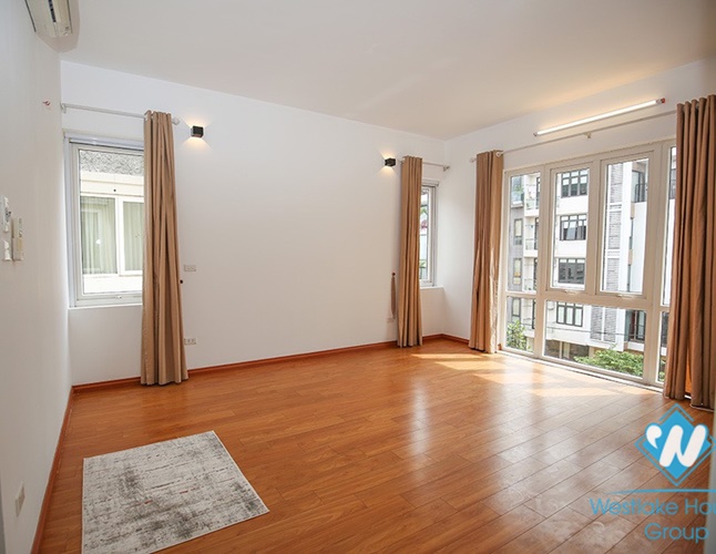 Gorgeous house with front yard and top terrace and lake view for rent in Tay Ho, Hanoi